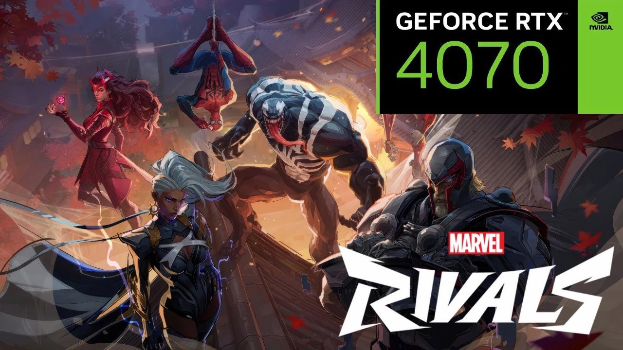 Marvel Rivals - RTX 4070 - 4k - 1440p - 1080p