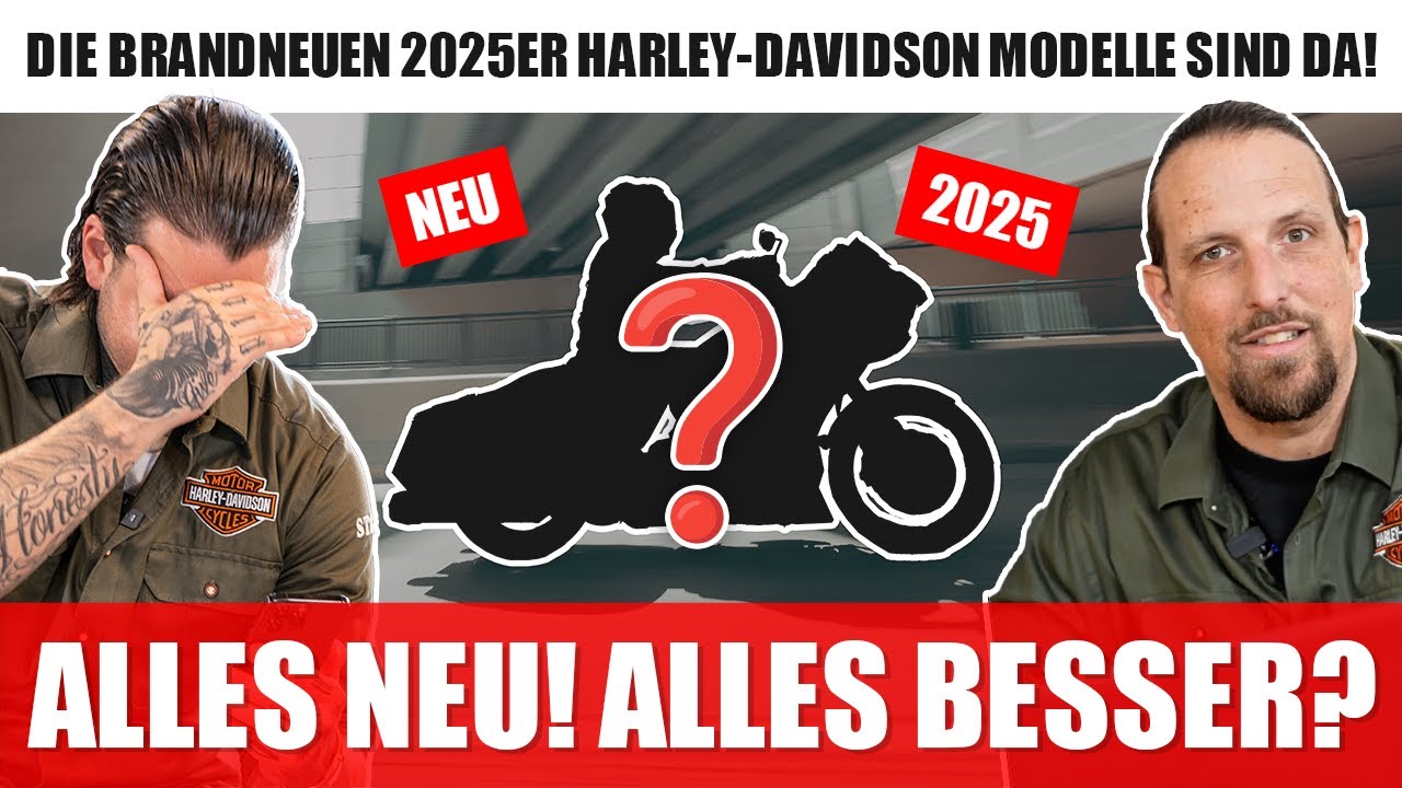 😱 DAS KÖNNTE ALLES ÄNDERN! 😱 Wir sprechen KLARTEXT - 2025 Harley-Davidson Modelle 🤯