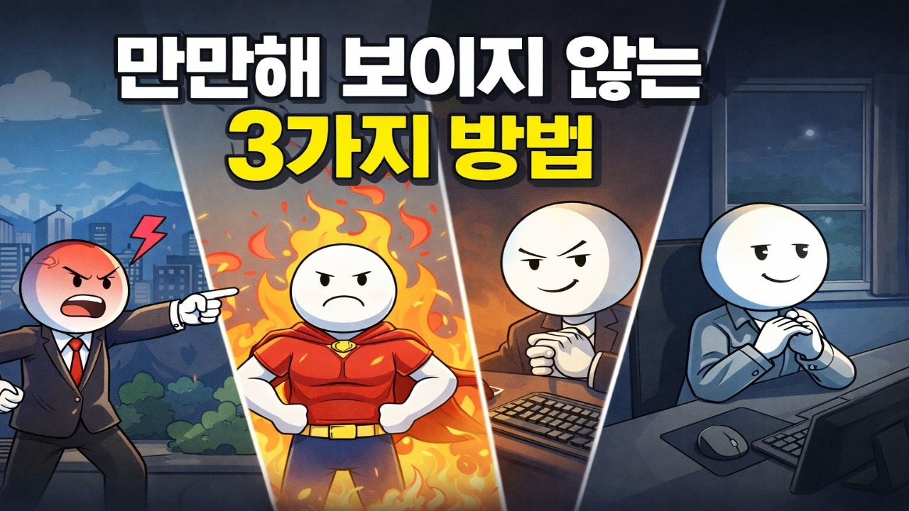 당신이 만만해 보이는 이유