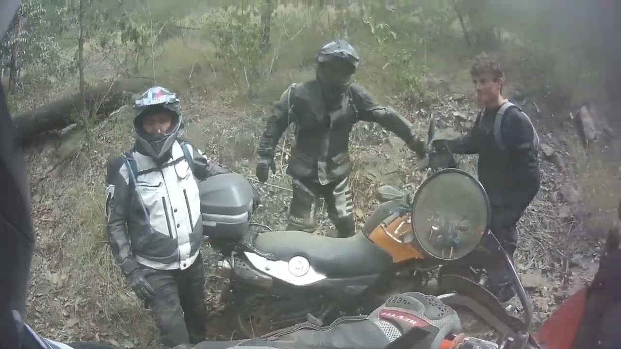 A ride with a group from Adventure Riders Brisbane. (KLR650, WR250) 