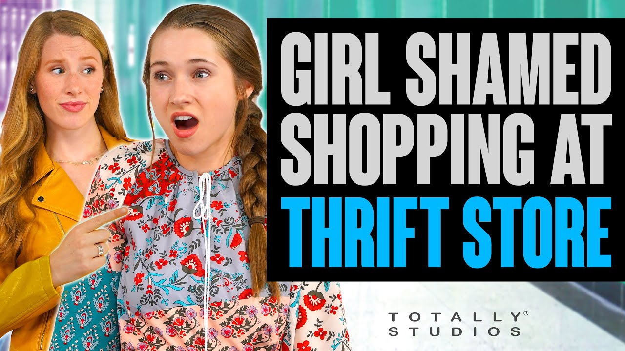 Girl SHAMED for Shopping at THRIFT STORE. Rich Girl vs Broke Student. The Ending will Surprise You.