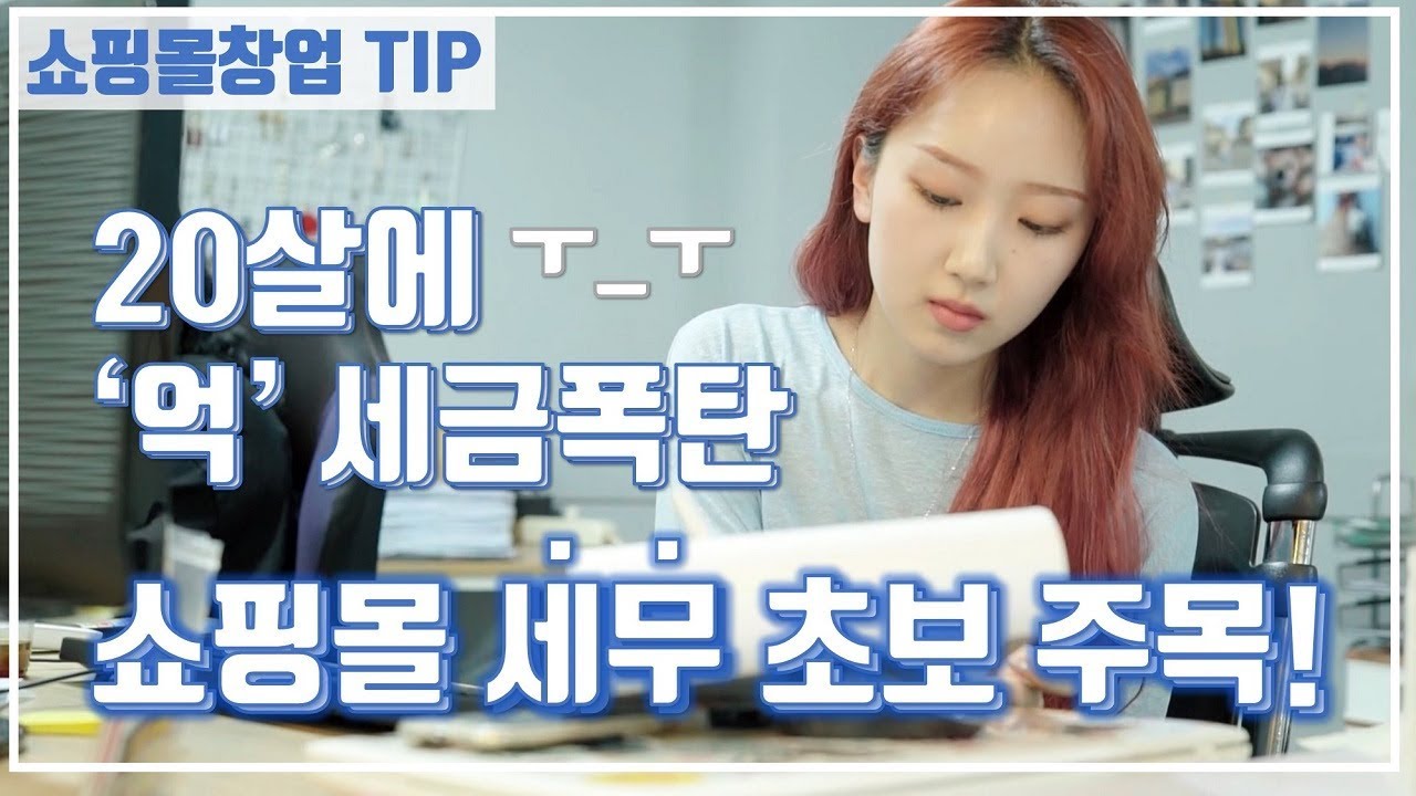 6년차 쇼핑몰 CEO의 세금폭탄 경험담 그리고 쇼핑몰초보 맞춤 팁 [쇼핑몰창업]