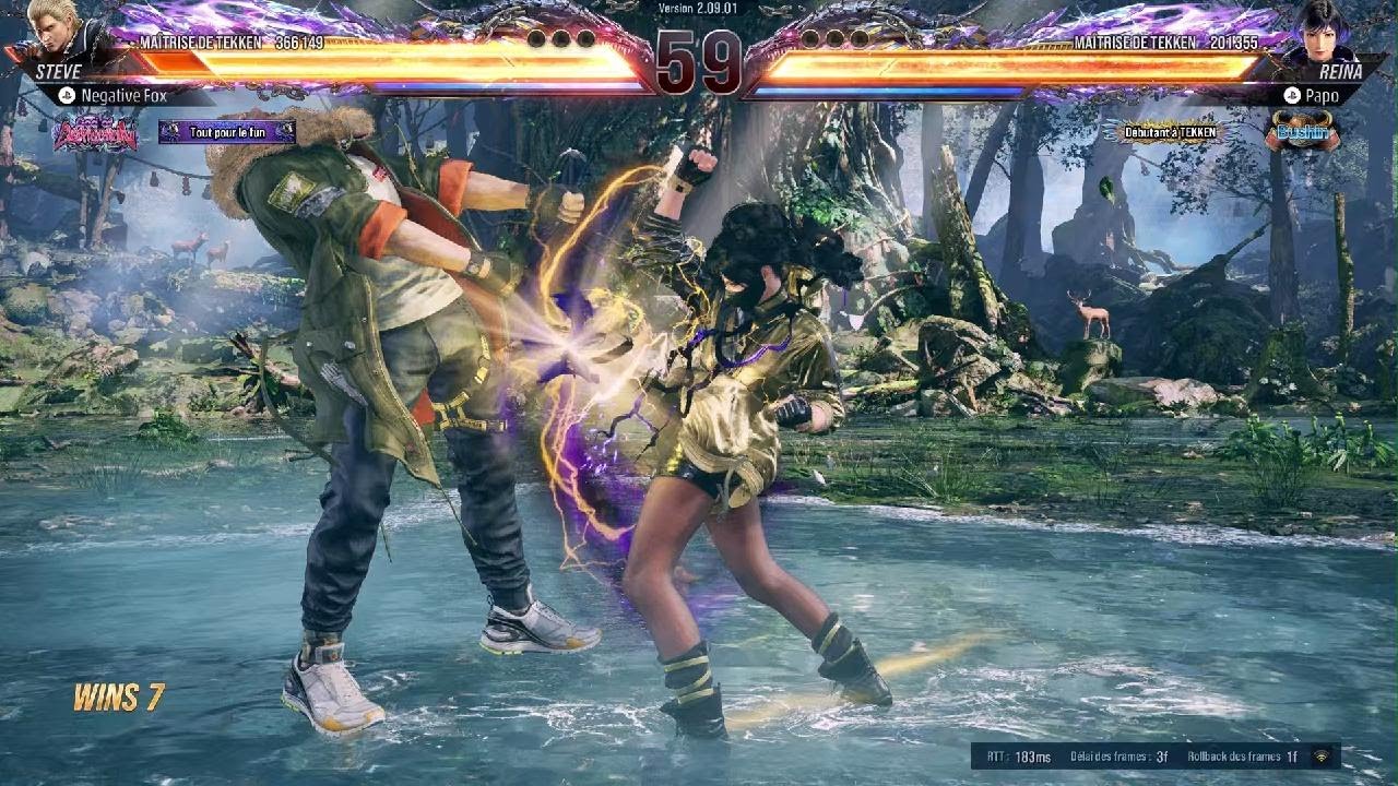 TEKKEN8_SuperBoy( STEVE )_Vs_Papo( REINA )_Season2