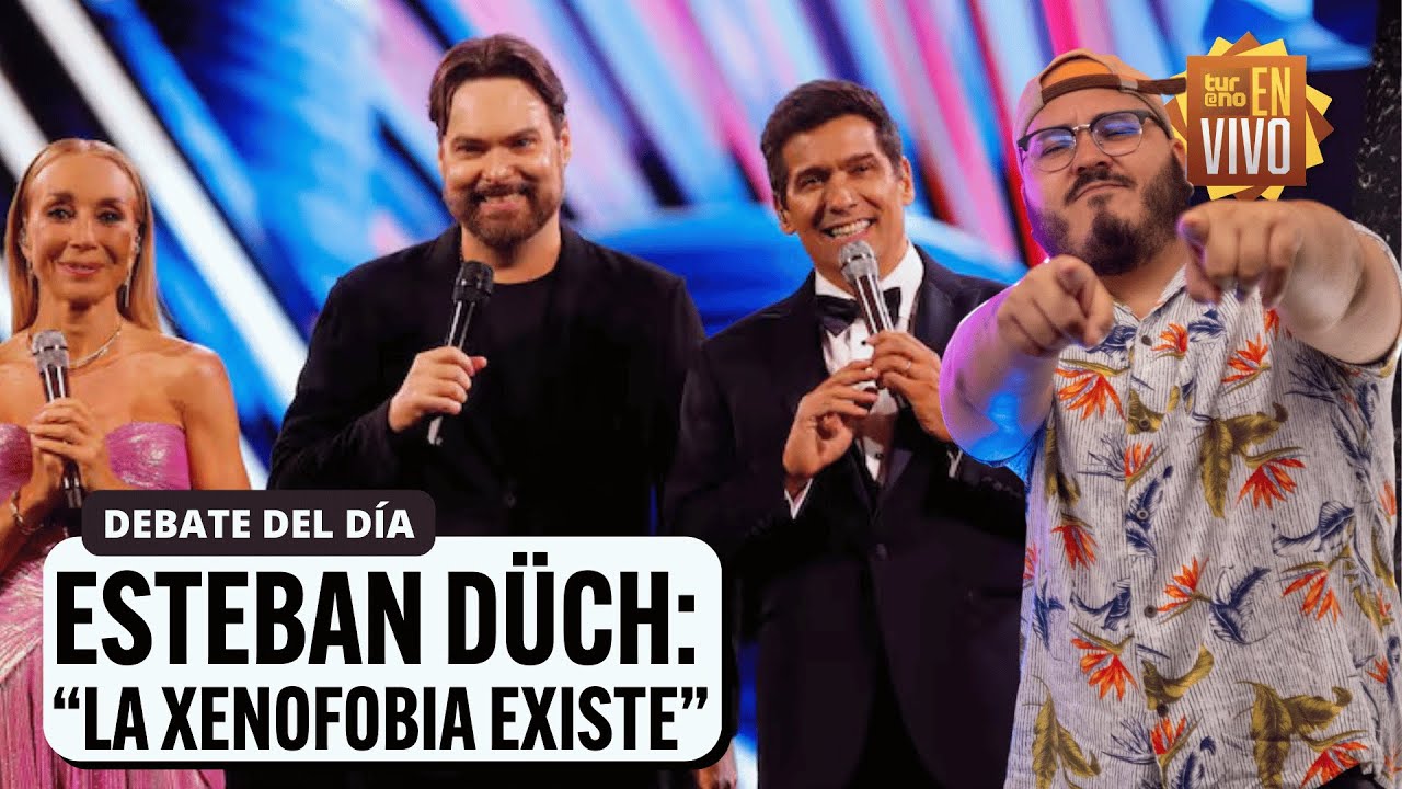 Esteban Düch, comediante venezolano, desmenuza la rutina de George Harris en #Viña2025