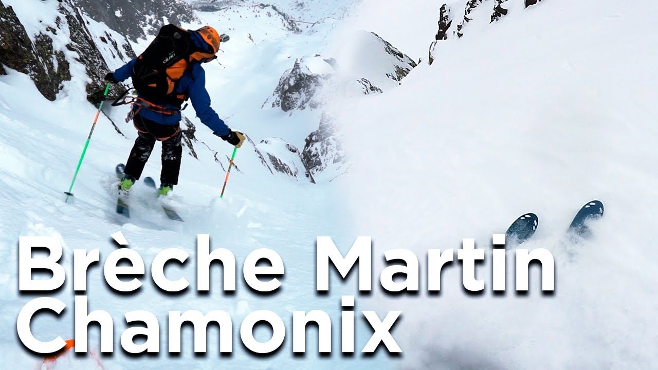 Aiguille de l'Encrenaz Brèche Martin Couloir Nord-Est Aiguilles Rouges ski de randonnée alpinisme