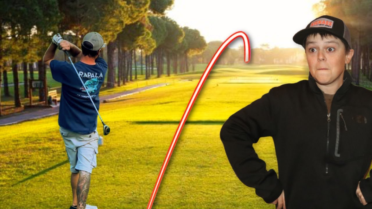 1v1 Golf Match Vs Professional Fisherman!