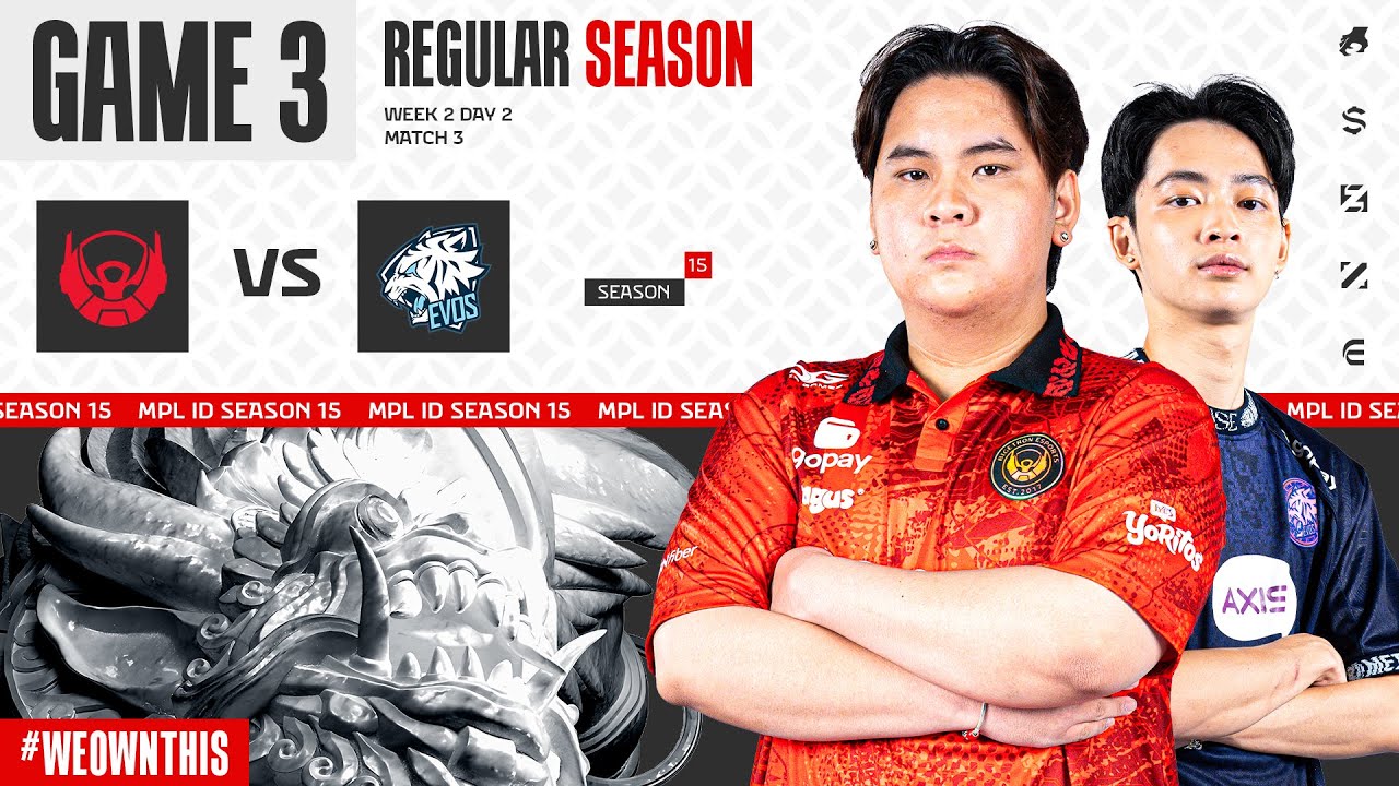 BIGETRON ESPORTS vs EVOS | Regular Season Week 2 Day 2 | Game 3 | #MPLIDS15