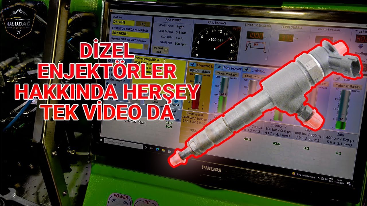 ENJEKTÖR ARIZASI NEDEN OLUR ? ENJEKTÖR TAMİRİ NASIL YAPILIR ? ENJEKTÖR TEMİZLİĞİ  ! (DİZEL ENJEKTÖR)