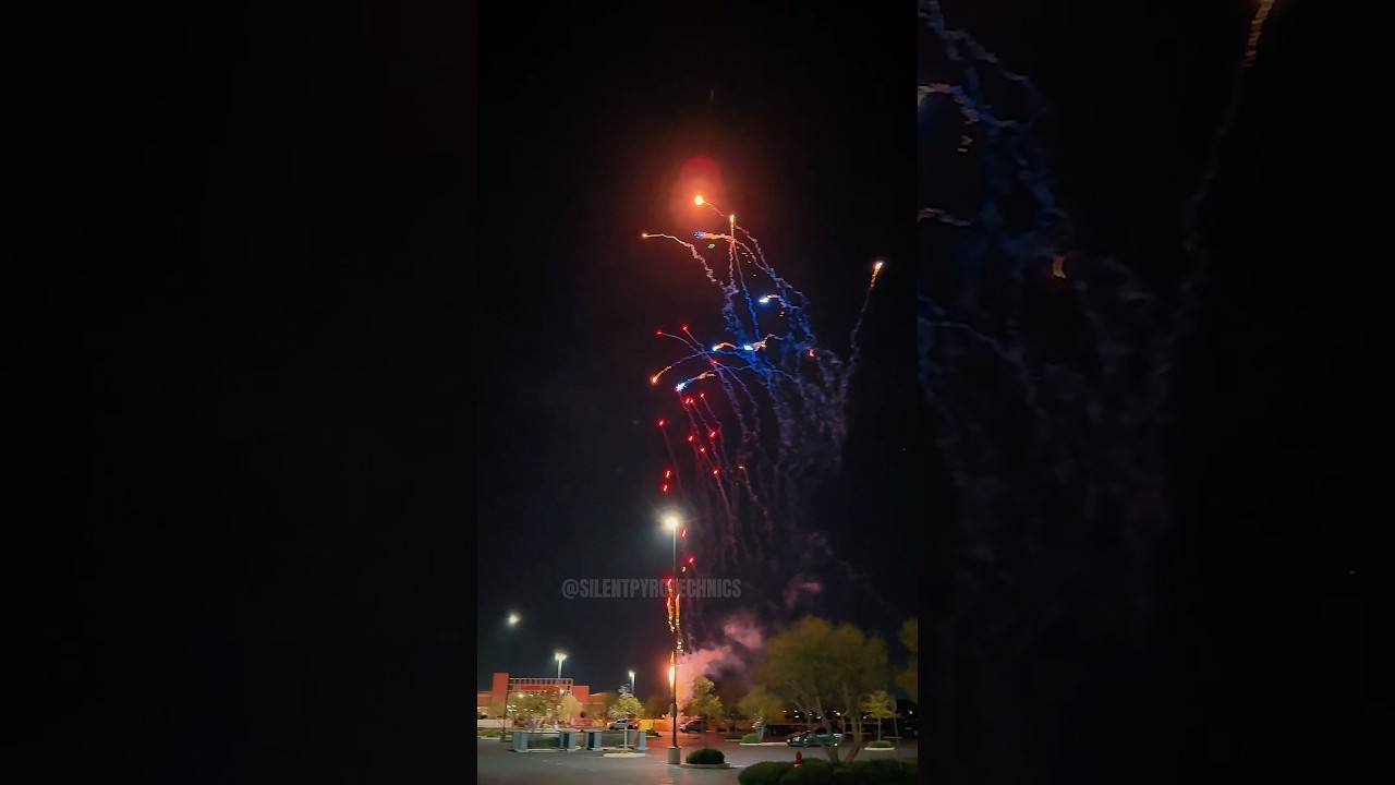 NOSFERATU 280s DEMO 🩸 #fireworks #pyrotechnics #4thofjuly #demo