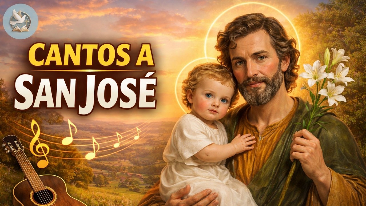 10 Cantos a San José | Cantos de Fe, Protección y Esperanza | Música Católica de SAN JOSÉ