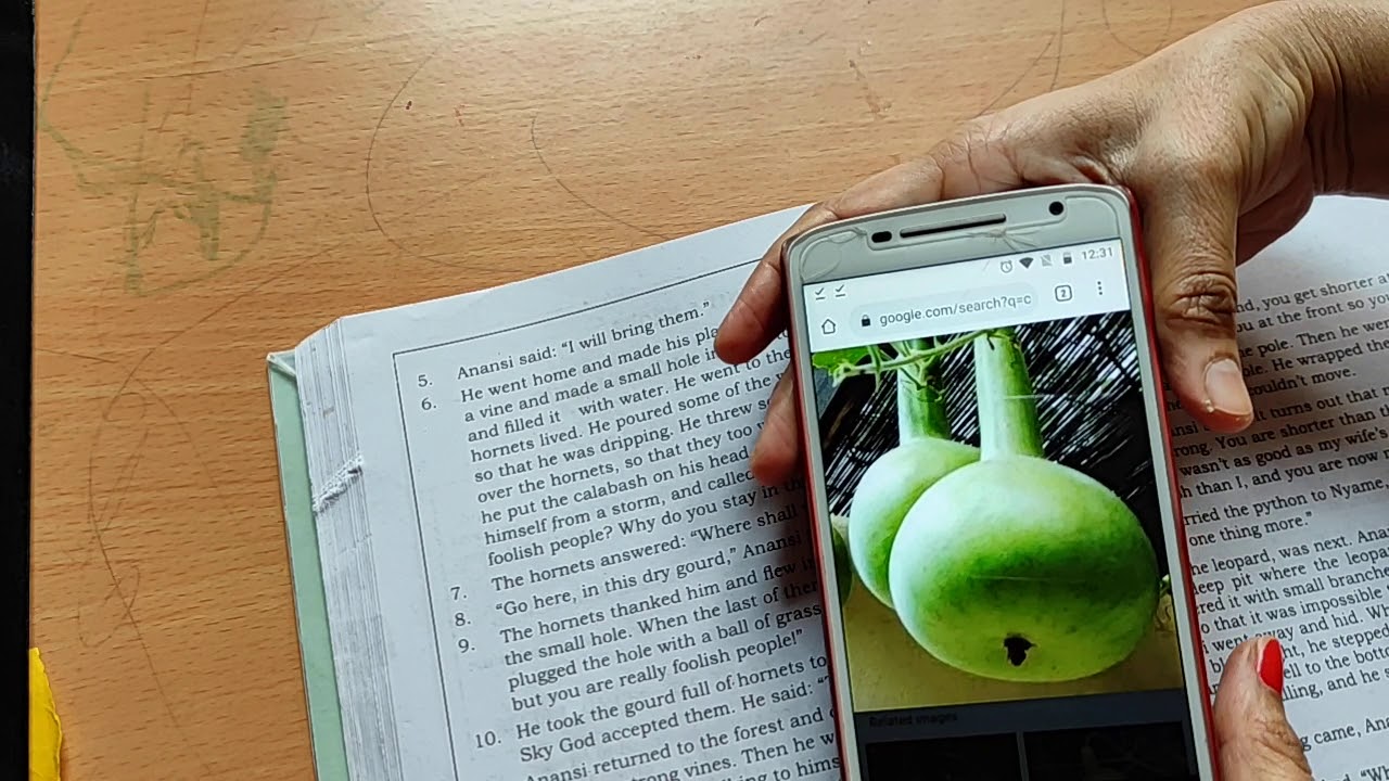9th std English Lesson-6  All Stories Are Anansi's  Part-1