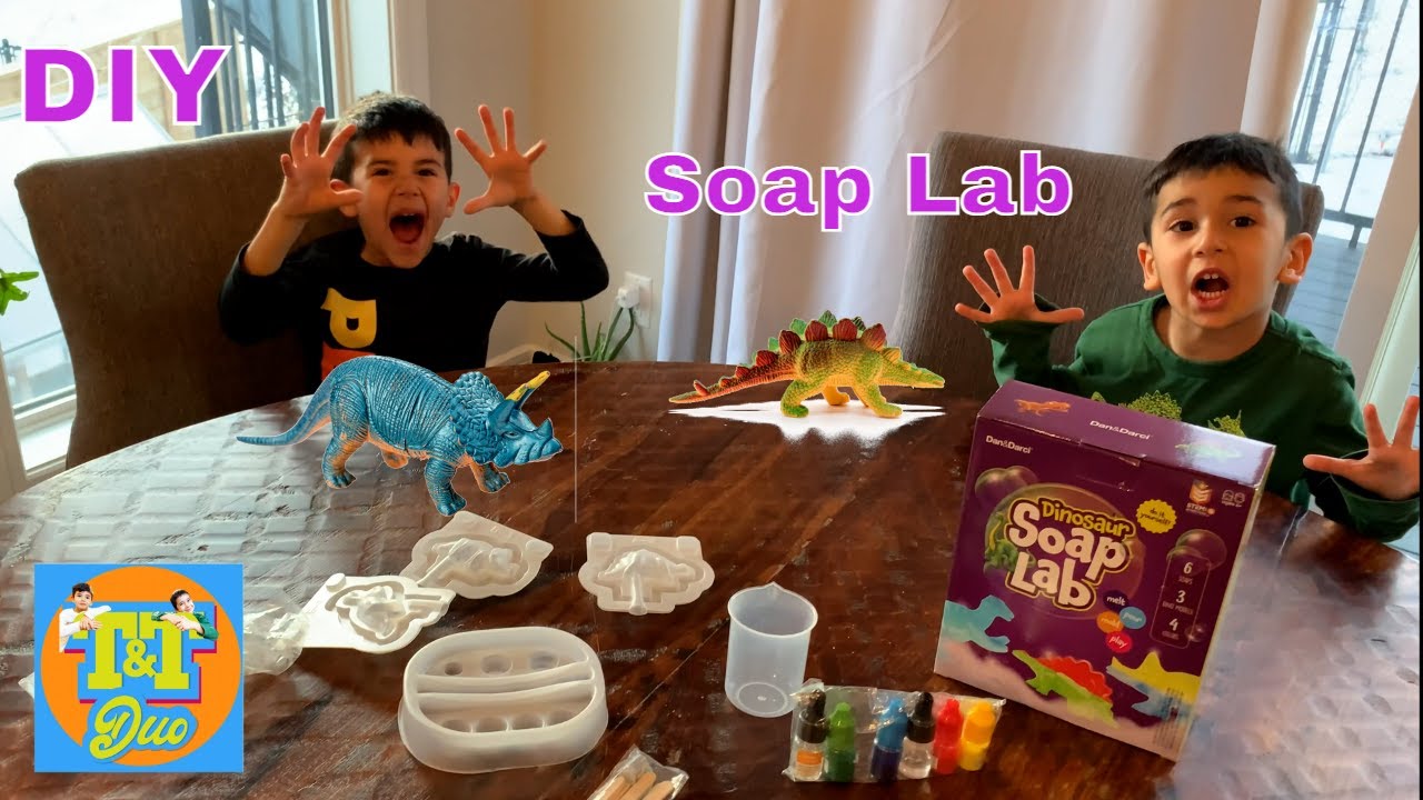 DIY Dino Soap at Home