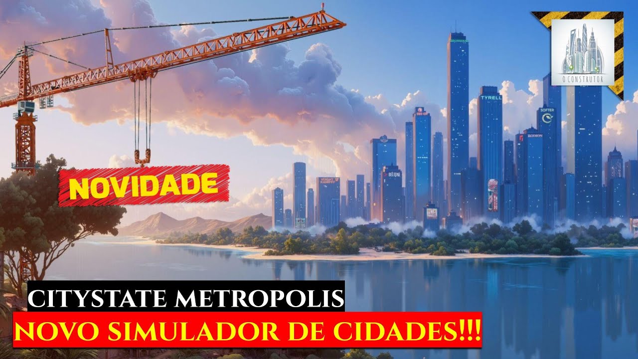 Citystate Metropolis - NOVO GAME SIMULADOR DE CIDADES! #citystate
