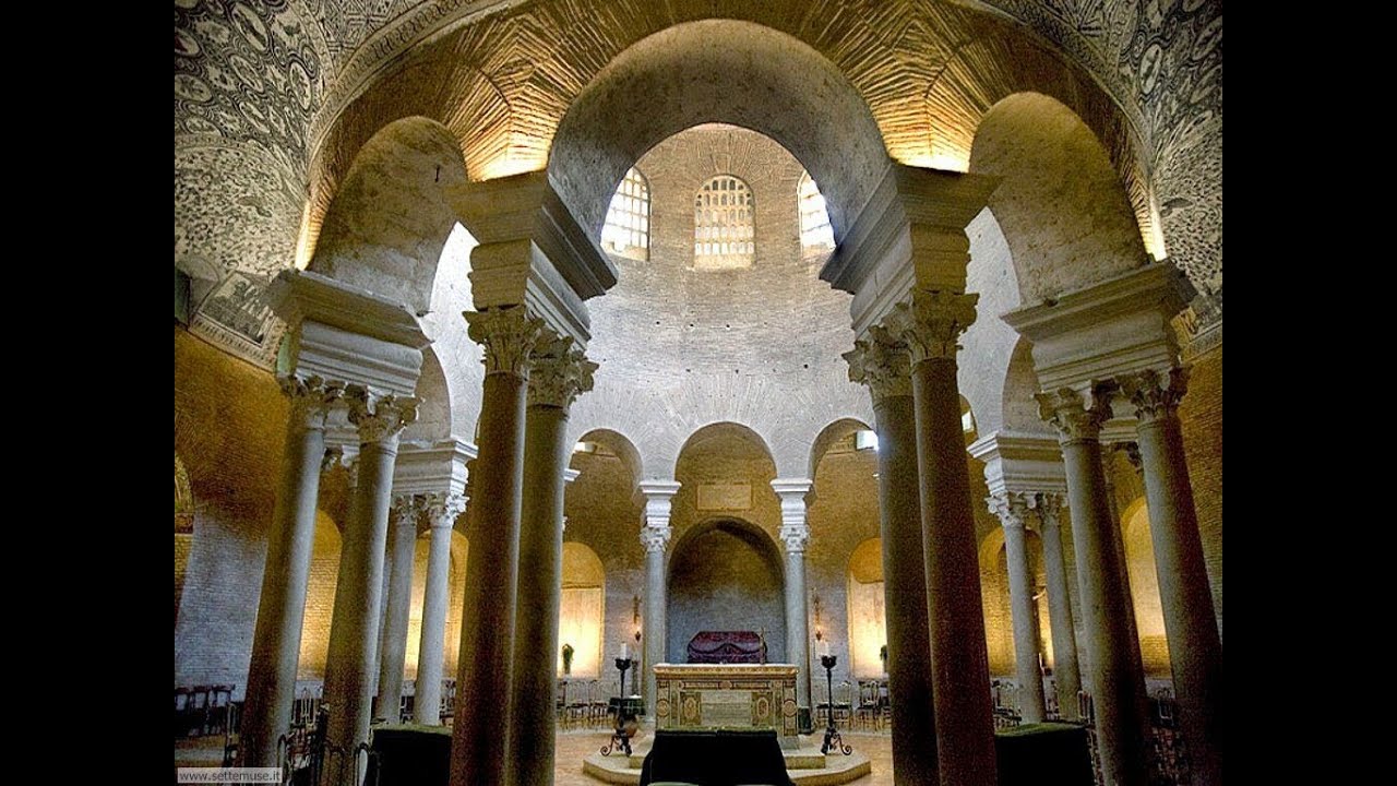 Arte Paleocristiana - Edifici a pianta centrale