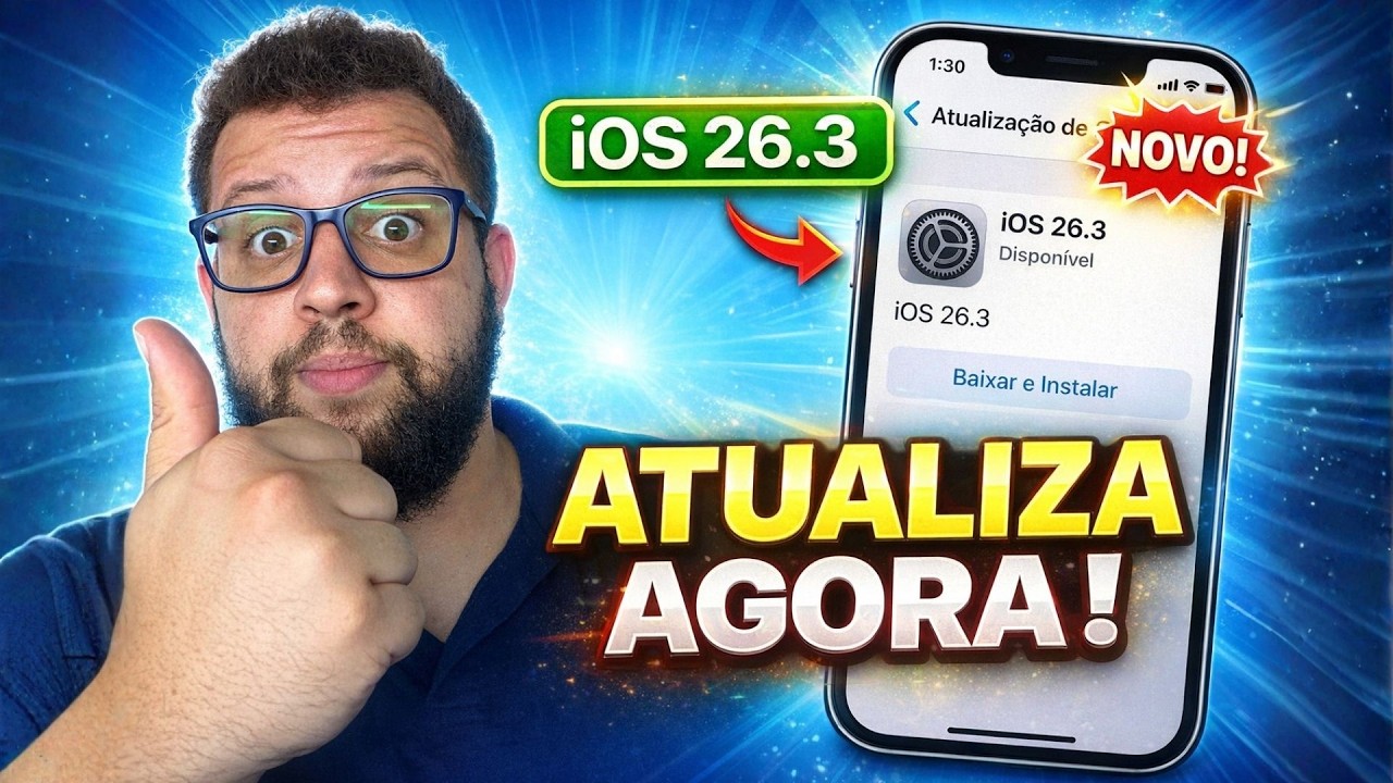 Como Atualizar o iPhone para o iOS 26.3 (PASSO A PASSO)