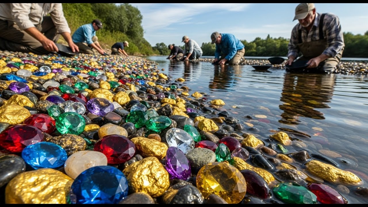 This River Turned Into a Real-Life Treasure Hunt