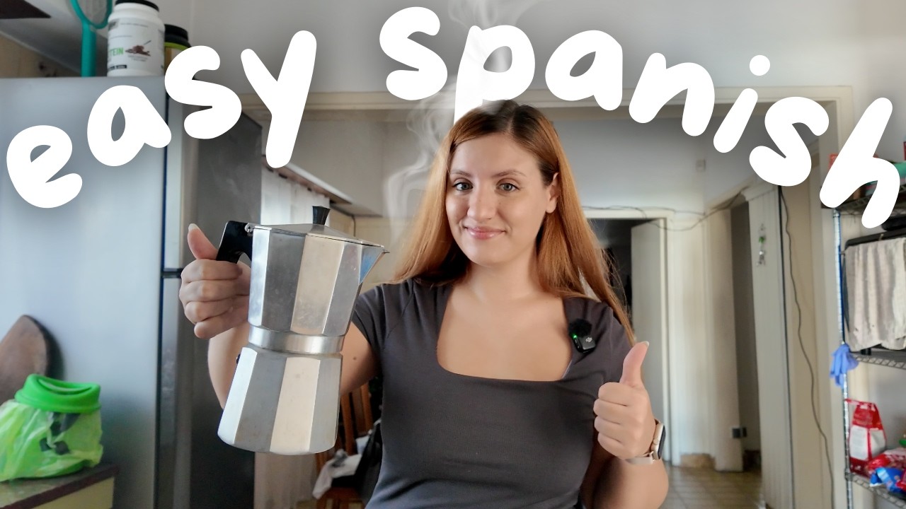Learn Spanish Naturally: Making Iced Coffee ☕❄️