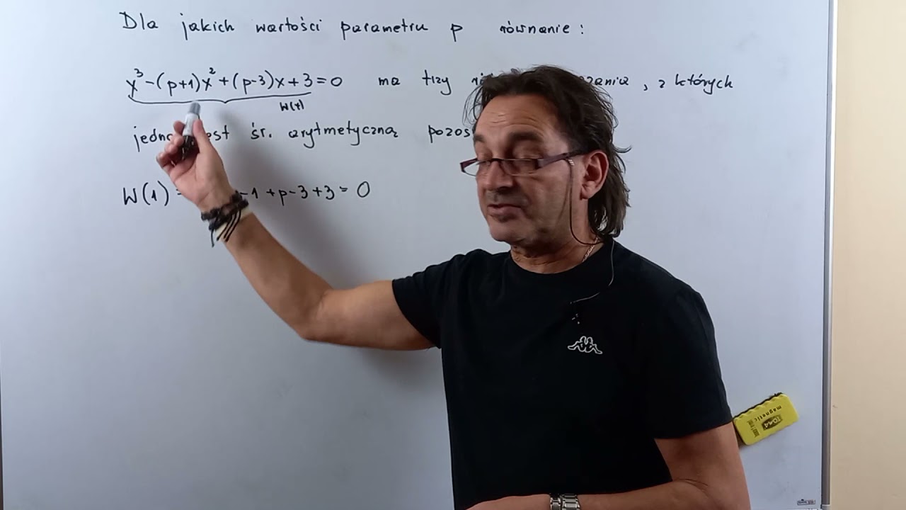 Równania wielomianowe z parametrem cz 1