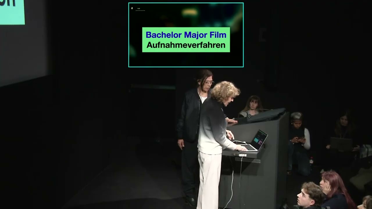 Infotag Bachelor Film 2025 &ndash; Livestream (ZHDK)