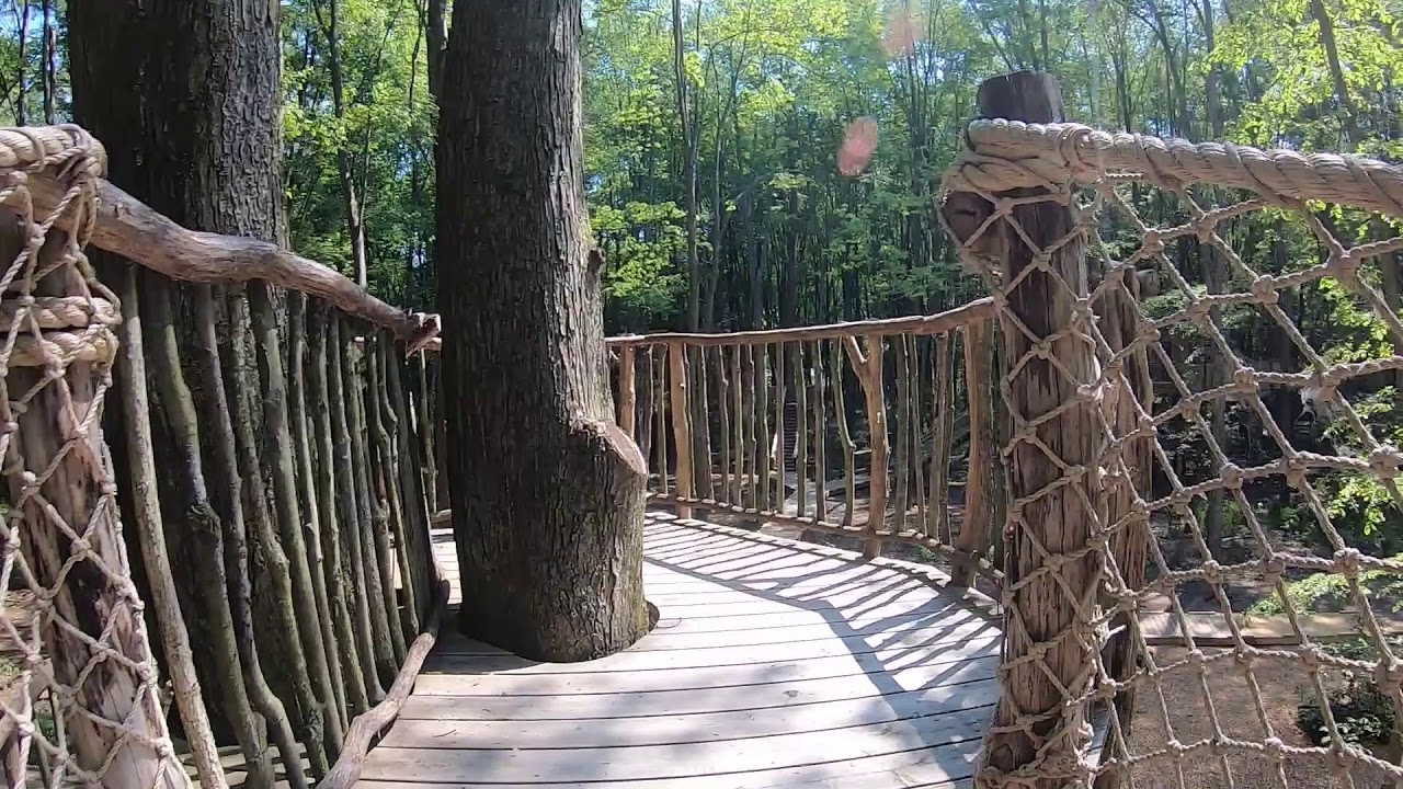 Oak Openings Swanton OH - Tour of the Tree Houses   6-20-2020