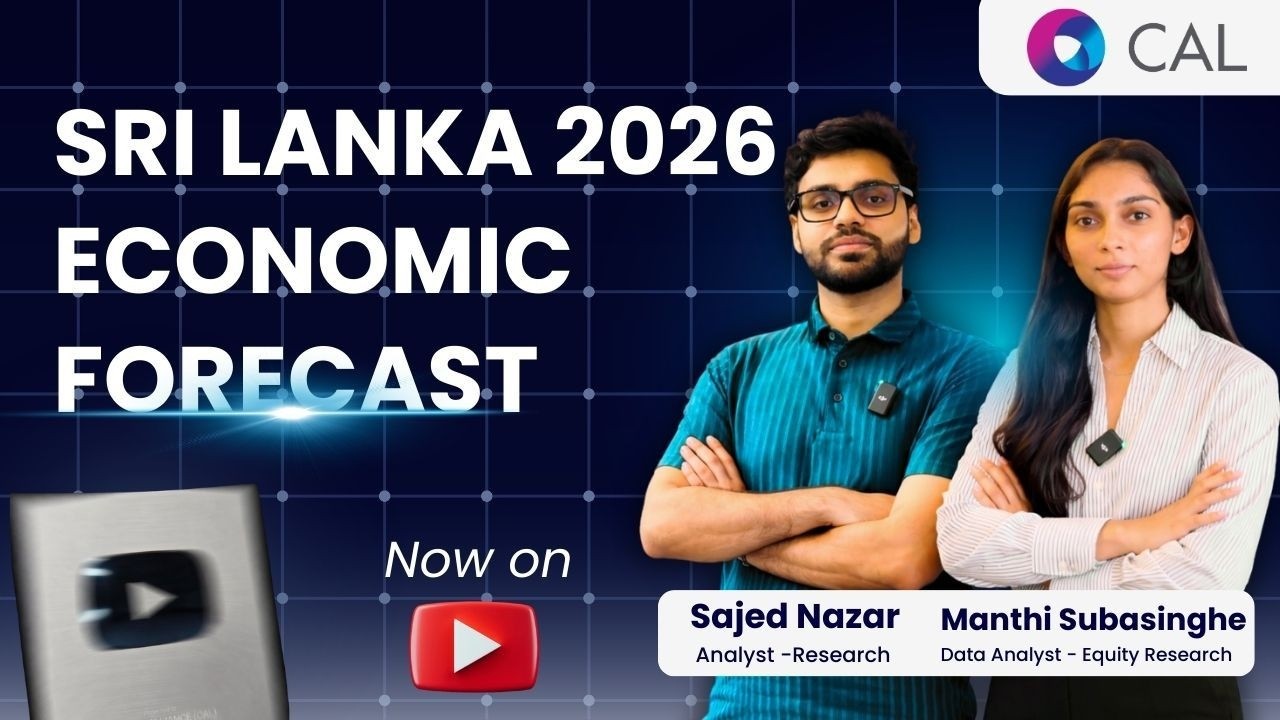 Макроэкономический прогноз на 2026 год &ndash; процентные ставки, инфляция и ВВП | CAL Sri Lanka