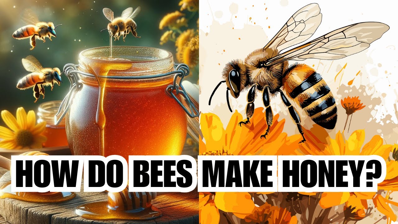How Do Bees Make Honey? | Honey Bee Fun Facts for Kids | All About Honey Bee