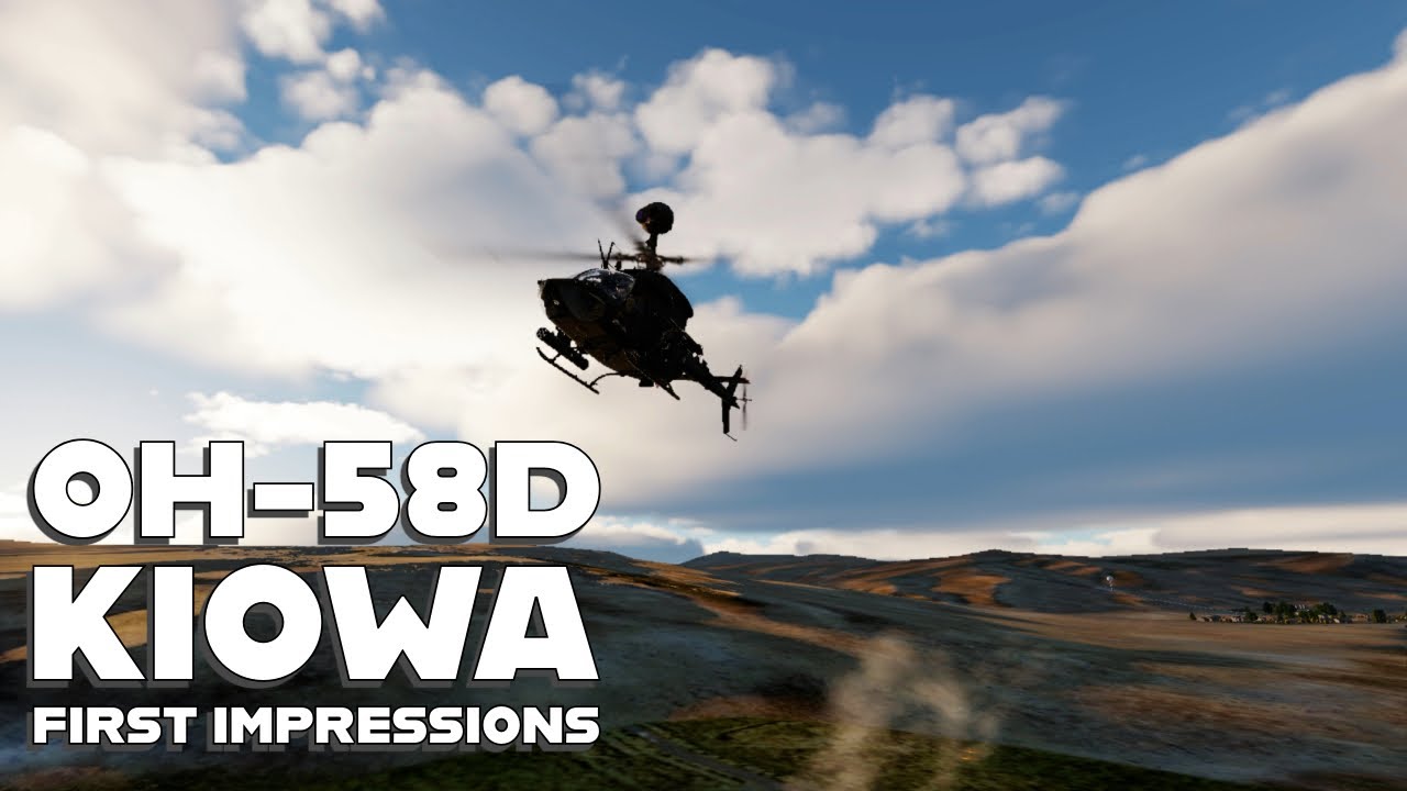 Polychop OH-58D Kiowa First Impressions in DCS - Convoy CAS