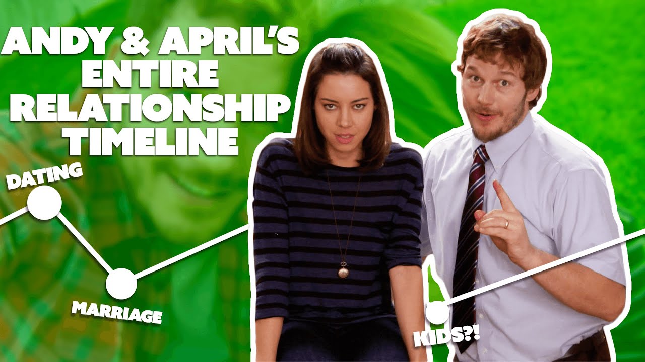Andy and April: The Entire Relationship Timeline | Parks and Recreation | Comedy Bites