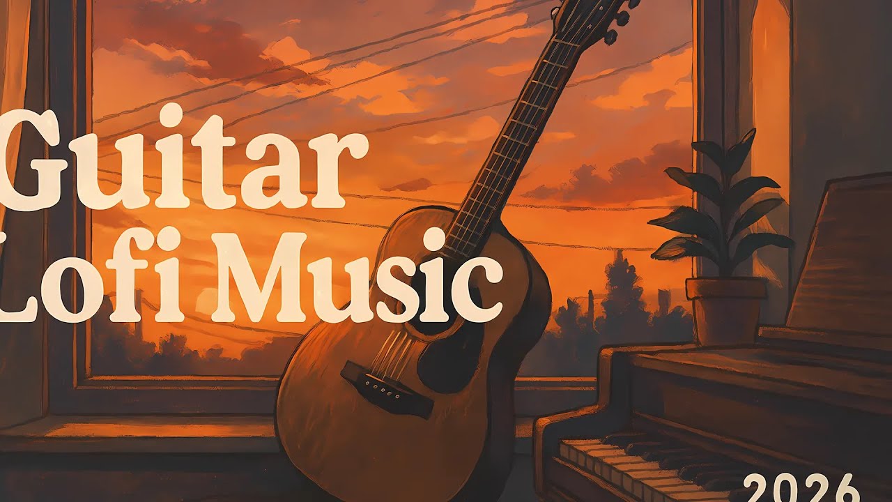 Cozy Guitar Lofi Blend: Chill Beats for Late-Night Focus, Study & Dreamy Moods