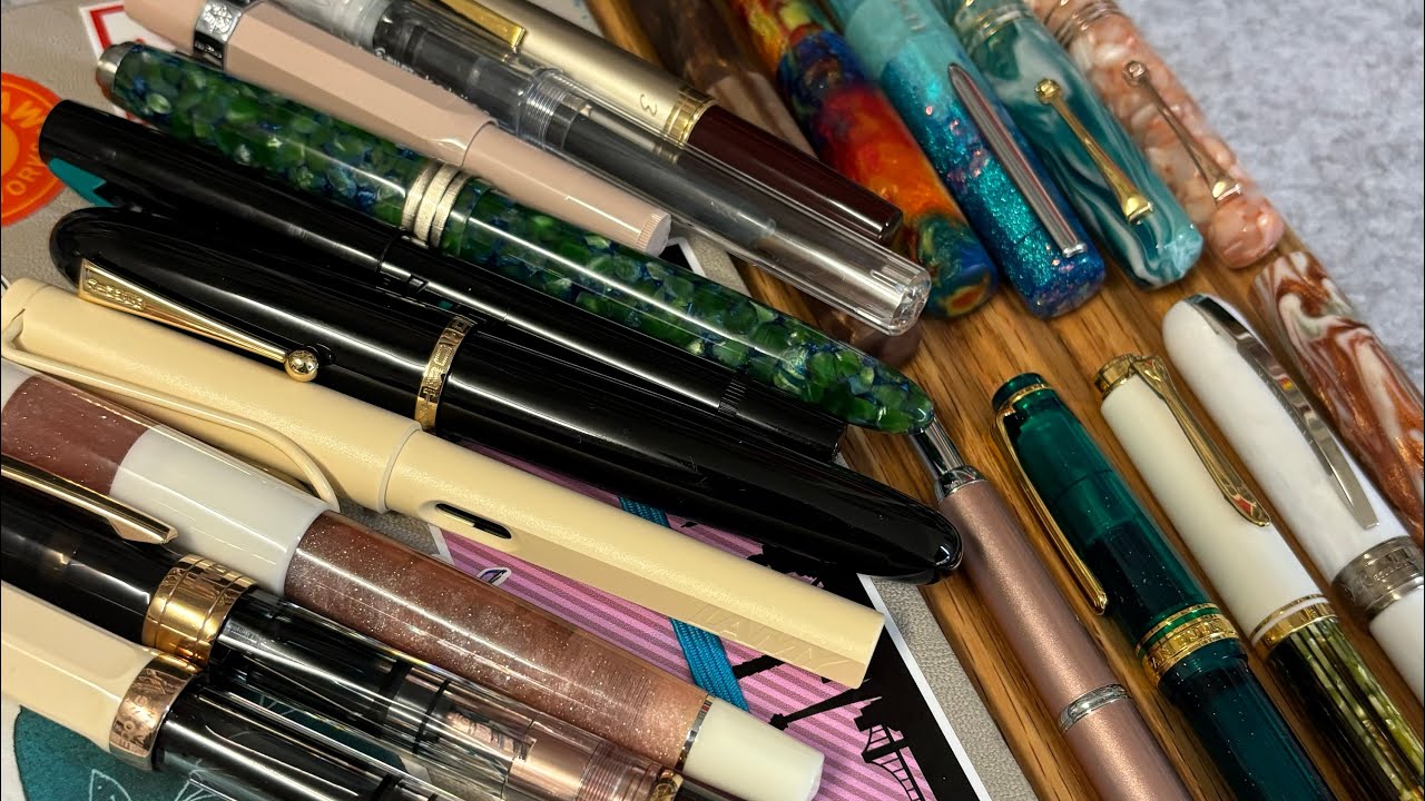 June 2024 Currently Inked Fountain Pens
