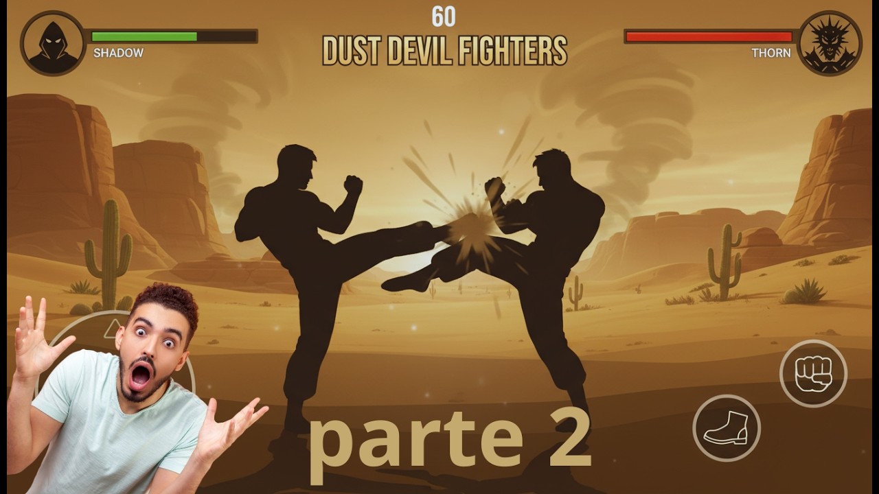 Shadow Fight Challenge Run | Monkey vs Thorn vs Jester PARTE2