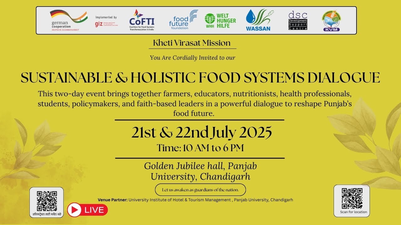 Sustainable & Holistic FOOD Sysyems Dialogue 2025