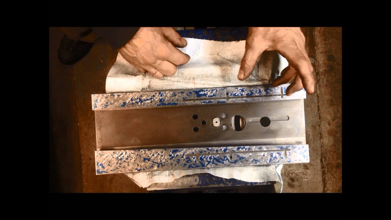 IZH1I611P lathe cross slide scraping