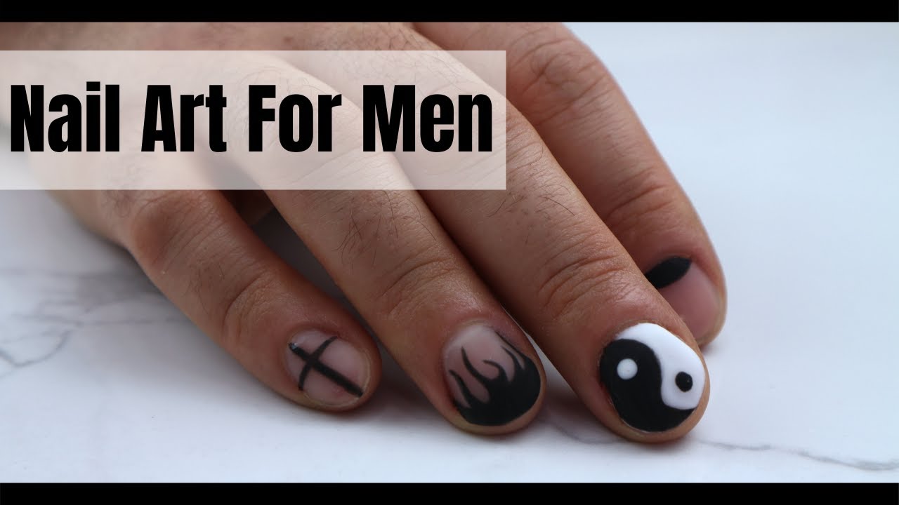 Nail art for men - Lalonde Nail Designs