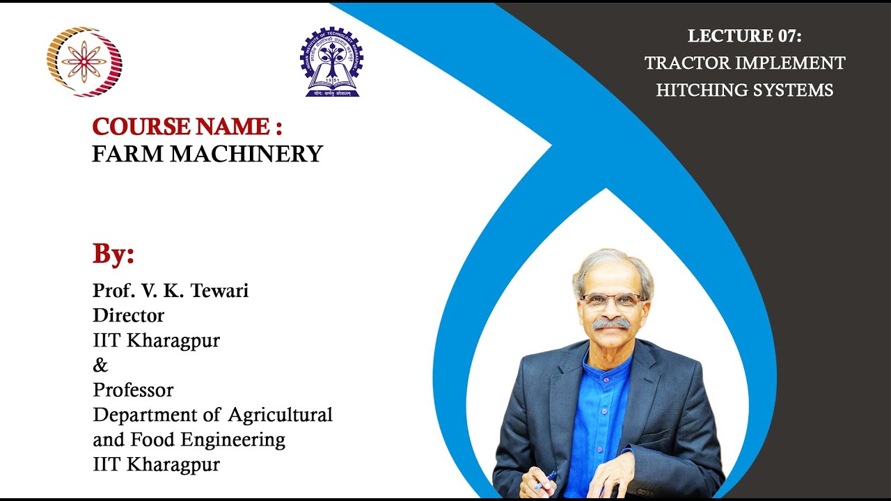 Lecture 7: Tractor implement hitching systems