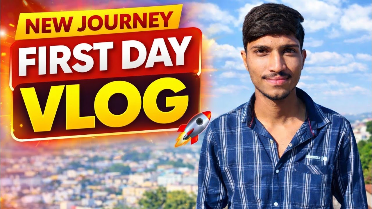 First Vlog on YouTube | Finally Started Vlogging 🎥