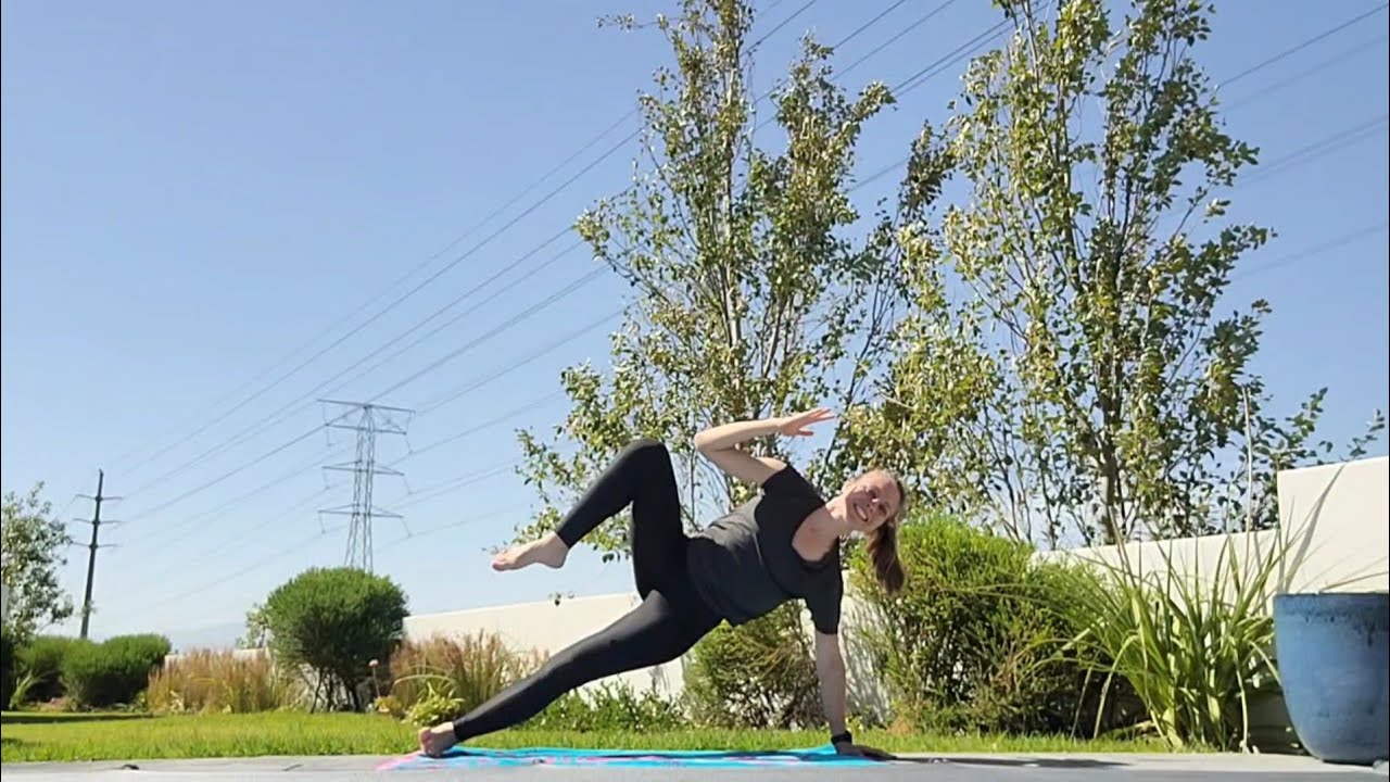 20 minutos de Pilates para o corpo todo.