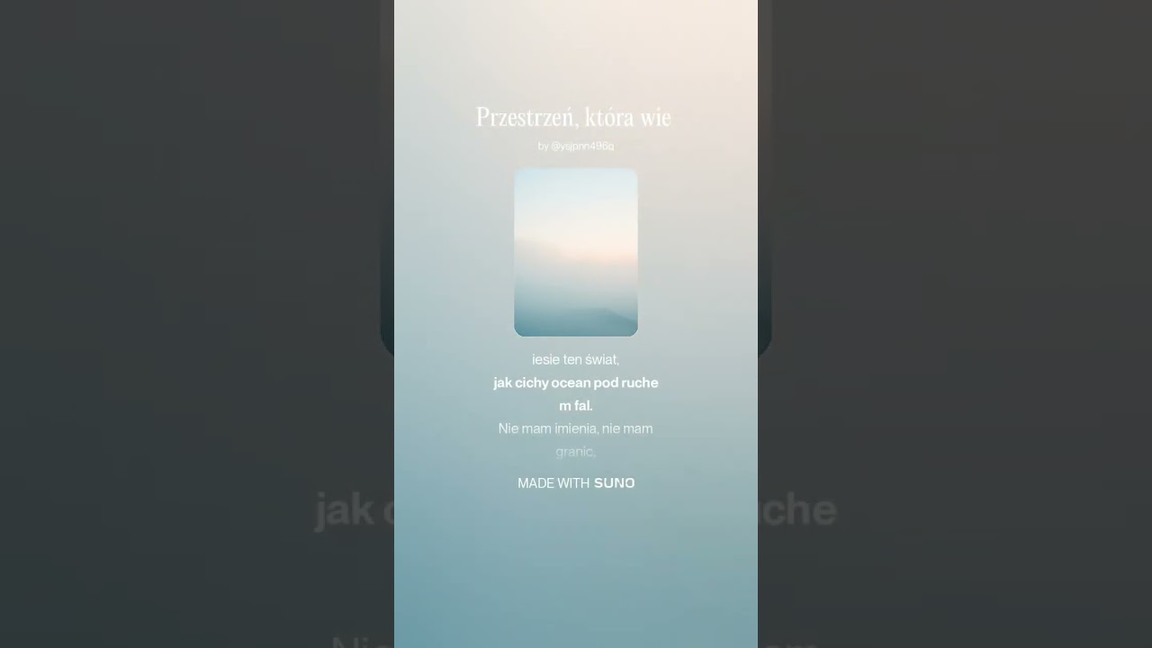 Przestrzeń, która wie