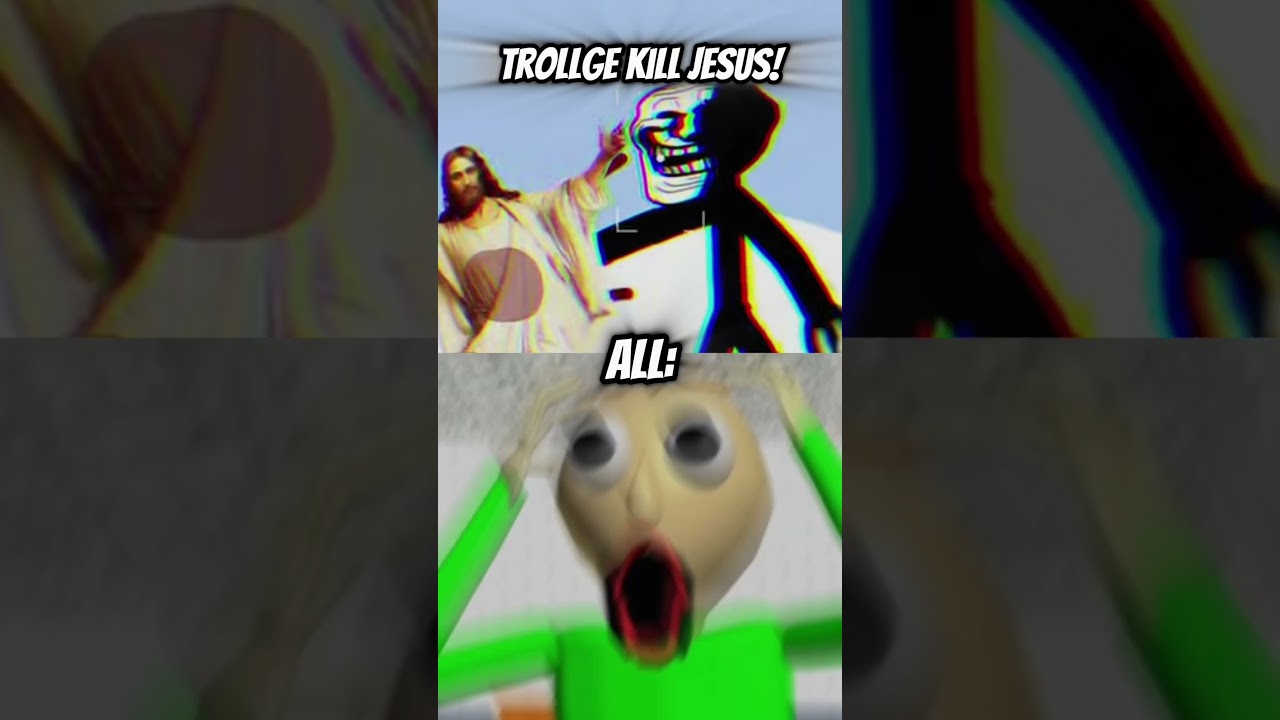 Trollge 💀! #edit #herobrine #meme #rofl #jesus #trollgeincident #trollge