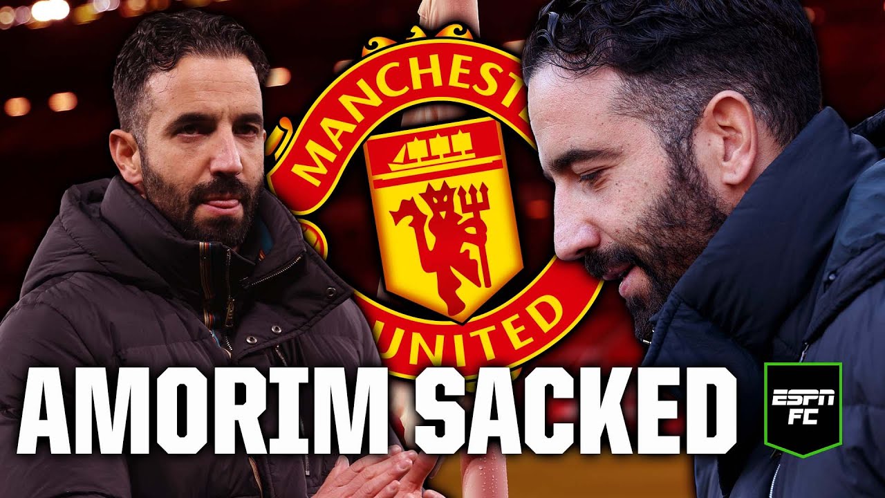 RUBEN AMORIM SACKED BY MANCHESTER UNITED! 🚨 | ESPN's The Football Reporters react