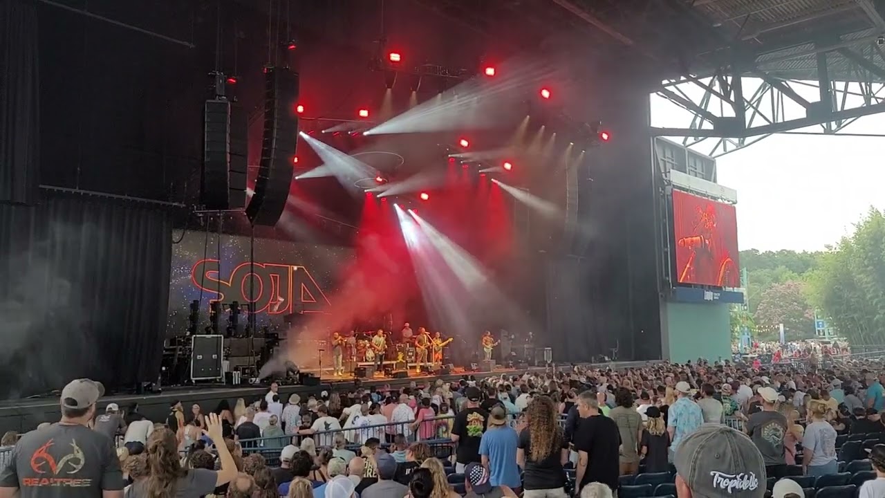 SOJA "Your song" (live) Veterans United Amp at VaBch - Sacred sands tour 2024