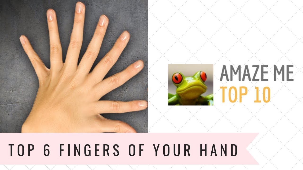 Top 6 Fingers of Your Hand