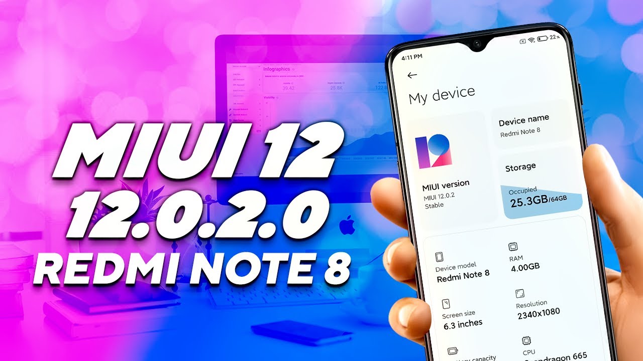 🔥🔥 REDMI NOTE 8 - MIUI 12 ANDROID 10 STABLE RELEASED 🔥🔥