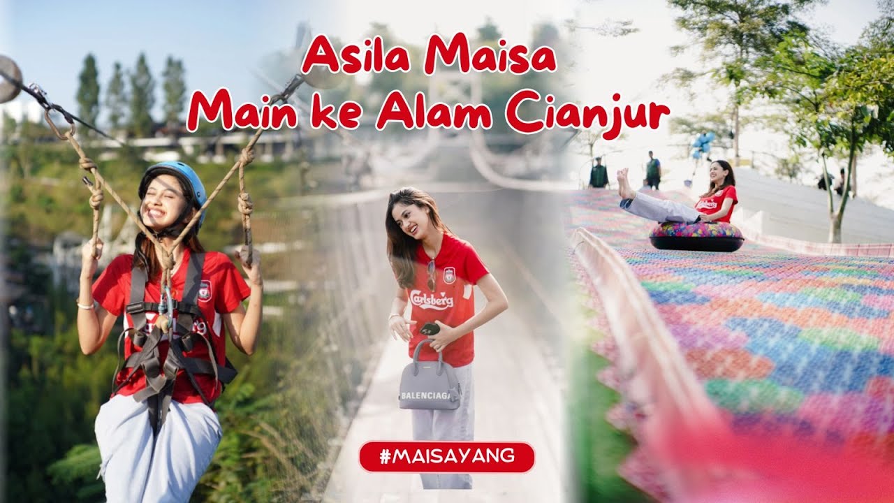 Vlog Main Ke Alam Cianjur!!! | Vlog Asila Maisa 
