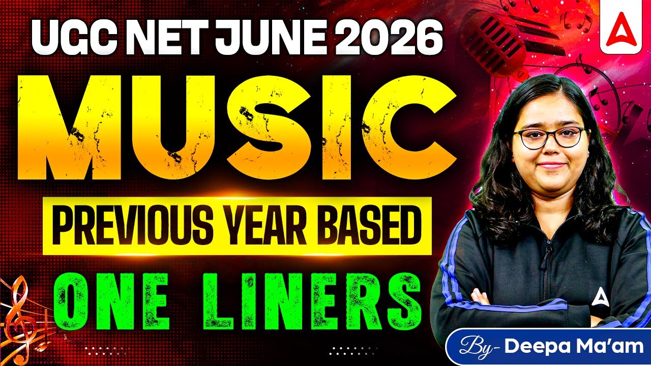 UGC NET Music | UGC NET Music Previous Year Based One liners Questions By Deepa Mam