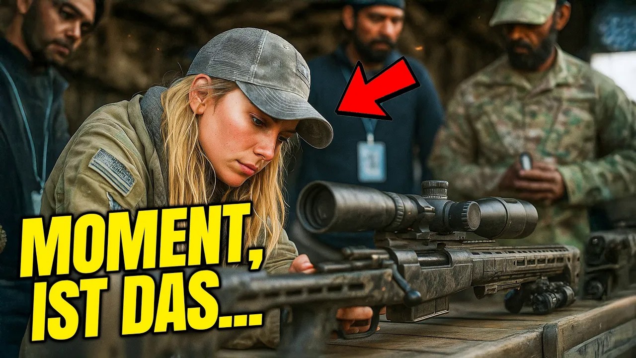 „Sie wischte gerade ein altes M24 ab — bis ein Oberst das Zeichen der Deadeye Division erkannte“
