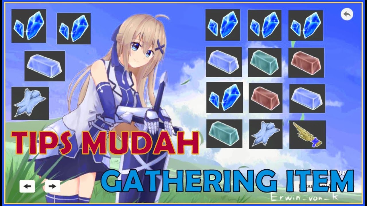 Tips Mudah Gathering Item | Epic Conquest 2 v1.9.