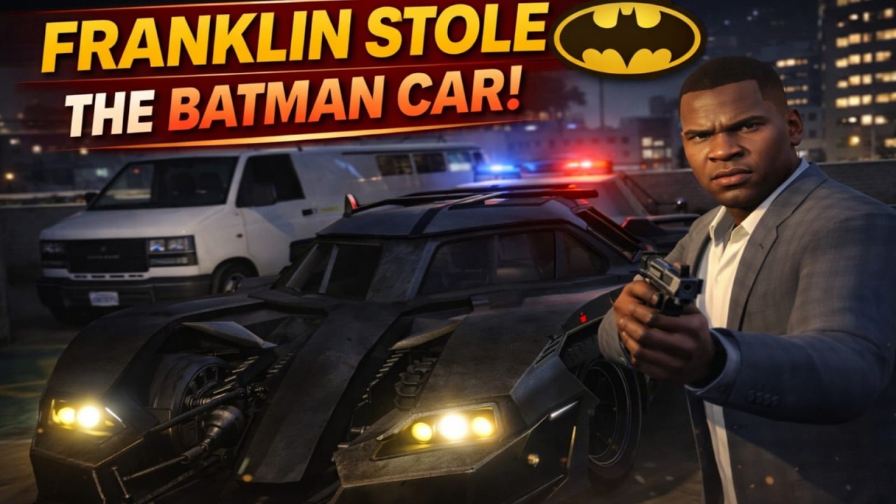 This Isn’t GTA… It’s Batman 😱🦇 | Franklin Goes Rogue