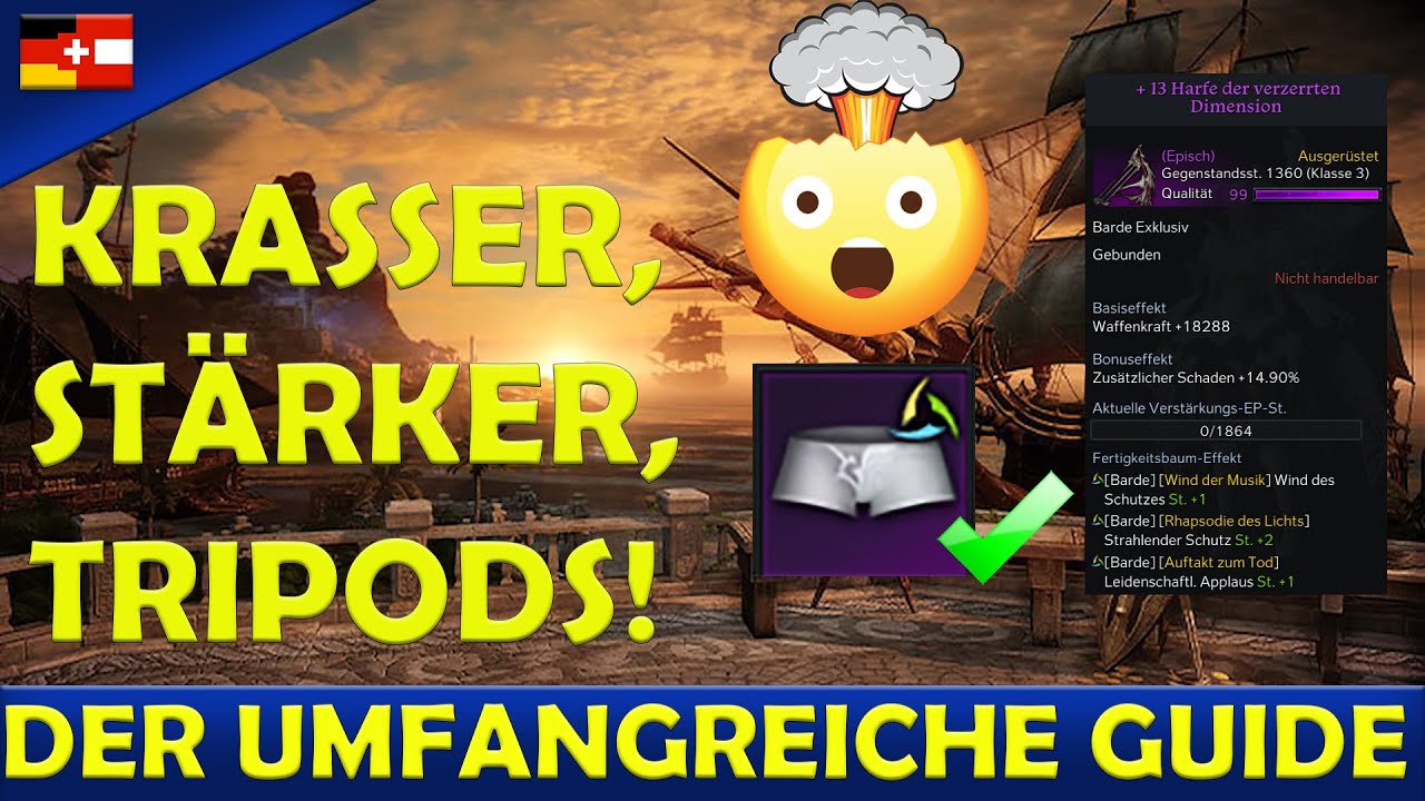 LOST ARK -  💪 Stärker werden durch Tripods! 💪 Der XL Guide zum Fertigkeitsbaum System!