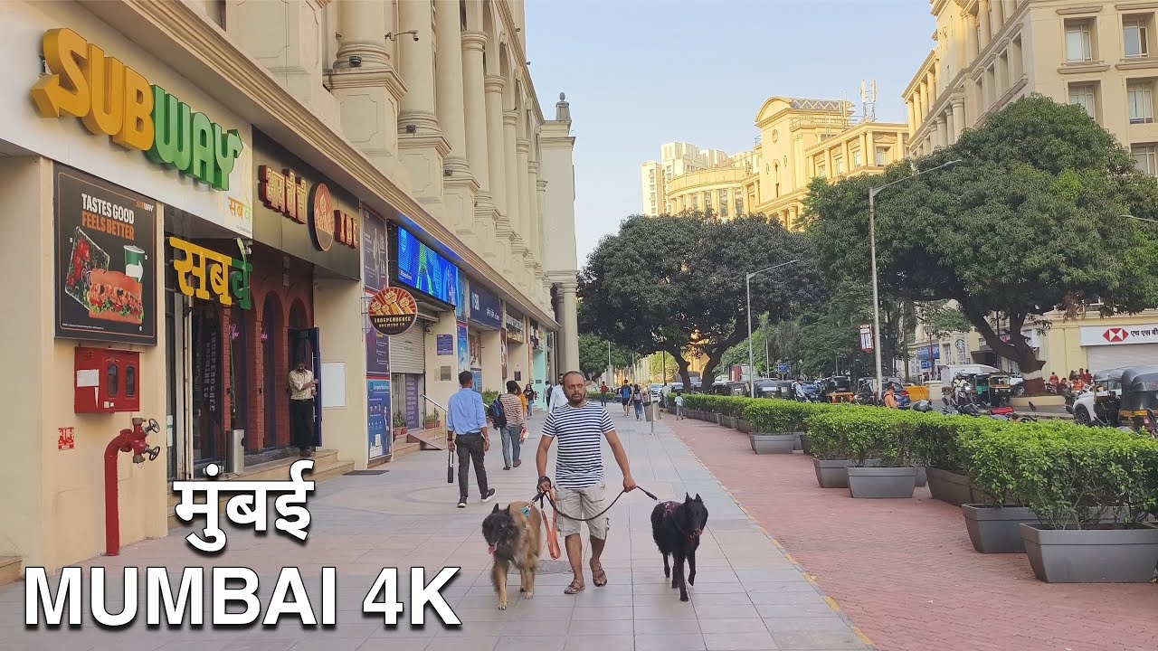 Hiranandani Gardens, Powai | Central Avenue Walking Tour in 4K | MUMBAI | INDIA🇮🇳 Walking Tour